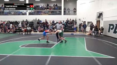 95 lbs Quarterfinal - Sawyer Boyd, Liberty Park vs Alex Benson, Mountain Brook Junior High
