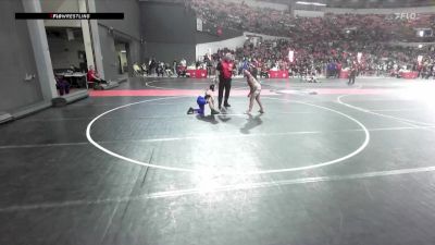 105+ Round 2 - Alaina Carter, Brown Deer Jr Falcons Wrestling Club vs Vivian Aasen, Parkview Albany Youth Wrestling