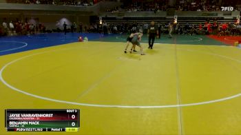 88 lbs Placement (4 Team) - Jayse VanRavenhorst, Caledonia/Houston vs Benjamin Mack, Sartell