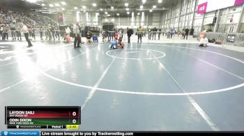 105 lbs Semifinal - Laydon Saili, Mat Demon WC vs Odin Dixon, Mine Yard Dogs WC