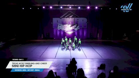 Texas Aces Tumbling and Cheer - Mini Hip Hop [2024 Mini - Hip Hop - Small Day 2] 2024 Power Dance Grand Nationals