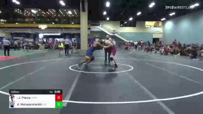 235 lbs Consi Of 8 #1 - John Pierce, Apprentice vs Ali Mohajersheikhi, Bristish Columbia