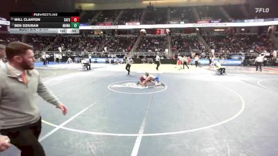 II-101 lbs 7th Place Match - Will Clanton, Catskill vs Ben Dziuban, Mount Markham