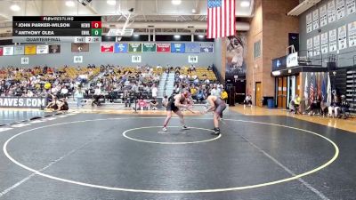 197 lbs Quarterfinal - John Parker-Wilson, Newberry vs Anthony Olea, Emmanuel