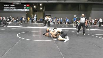 141 lbs Cons. Round 4 - Jameal Agnew, Pratt Community College vs Jeremiah Perez, Wayland Baptist (Texas)