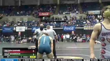 Cons. Semi - Treyven Gaspard, Comeaux vs Wiley Boudreaux, Southside