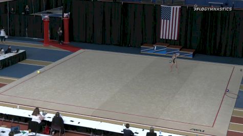 Gloria Davidova - Ball - 2021 Rhythmic Elite Qualifier