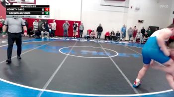 190 lbs Champ. Round 2 - Corinthian Tonte, Franklin Community vs Kenneth Saco, Boone Grove