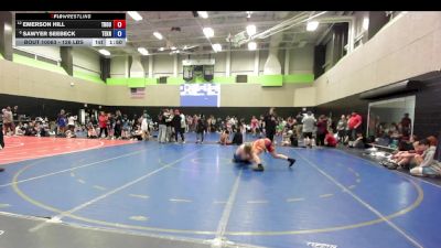 126 lbs Consi Of 8 #2 - Emerson Hill, Troup Wrestling vs Sawyer Seebeck, Teknique Wrestling
