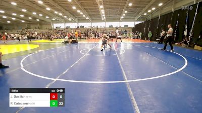 80 lbs Rr Rnd 1 - Jackson Quallich, Forge Elm 2 vs Ray Catapano, Mat Assassins Yellow