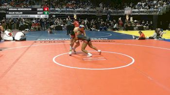 5A 125 lbs Champ. Round 1 - Allie Salas, Mission Veterans Memorial vs Ariana Henderson, Lubbock Coronado