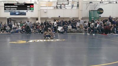 125 lbs Cons. Semi - Matt Griffin, Tcnj vs Jaydin Barreto, Misericordia