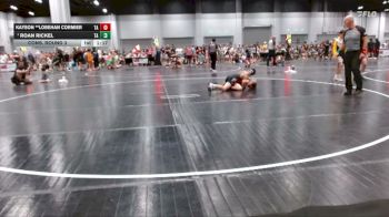 90 lbs Cons. Round 3 - Kayson **Lobehan Cormier, Team Aggression vs Roan Rickel, Team Aggression