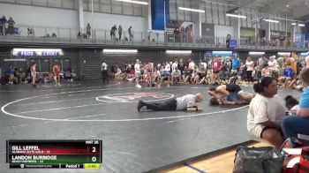 145 lbs Semis & 3rd Wb (16 Team) - Landon Burbidge, Beach Bombers vs Gill Leffel, Alabama Elite Gold