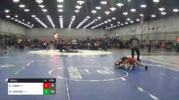 105 lbs Prelims - Anthony Lopez, New Mexico vs Austin Letsche, SWAT Black