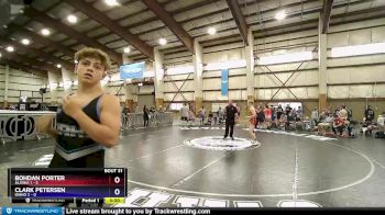 132 lbs Placement (16 Team) - Bohdan Porter, Alaska 1 vs Clark Petersen, Idaho 2
