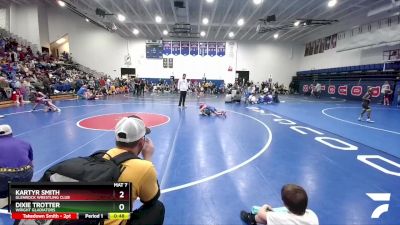 67 lbs Round 2 - Dixie Trotter, Wright Gladiators vs Kartyr Smith, Glenrock Wrestling Club