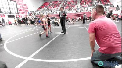 58 lbs Round Of 16 - Ophelia Gibson, Team Nomad vs Charlie Gastineau, Standfast