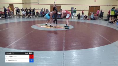 100 kg Cons 8 #2 - Chris Owens, Virginia vs Joshua Taylor, Maryland