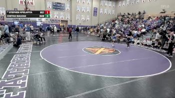 215 lbs Cons. Round 6 - Stephen Kpelafiya, West Creek vs Chetan Malkan, Waukesha West