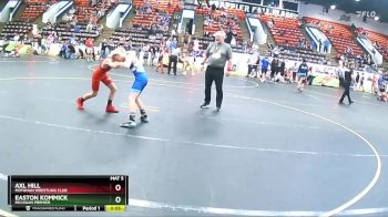 82 lbs Quarterfinal - Axl Hill, Mothman Wrestling Club vs Easton Kommick, Michigan Premier