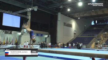 Team Russia Juniors - Beam, Official Training - 2019 City of Jesolo Trophy