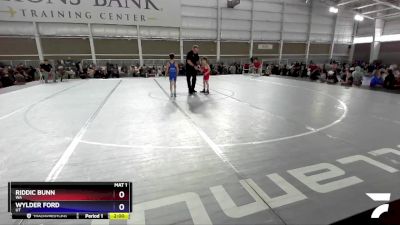 63 lbs 1st Place Match - Riddic Bunn, WA vs Wylder Ford, UT