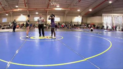 155 lbs Champ. Round 2 - Riley Wessel, William Henry Harrison High School vs Britoriah Rollison, Sandusky