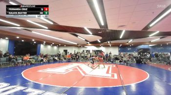 82 lbs Semifinal - Fernanda Cruz, TW Wrestling vs Kalaya Baxter, Grizzly Wrestling Club