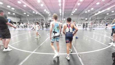 90 lbs Rr Rnd 3 - King Hawkins, Mat Assassins Gray vs Kellan Byrne, Shore Thing Sharks