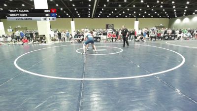 175 lbs Cons. Semis - Ricky Aulava, Mile High Wrestling Club vs Grady Kelts, NB Elite