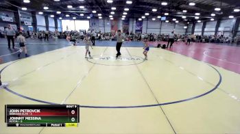 52 lbs Rd# 6- 9:00am Saturday Final Pool - Johnny Messina, M2TCNJ vs John Petrovcik, Nebraska Elite