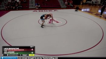 113 lbs Round 1 - Ian Lessard, Pinnacle Wrestling Club vs Jack Bridenstine, Coon Rapids Mat Bandits Wrestling Club