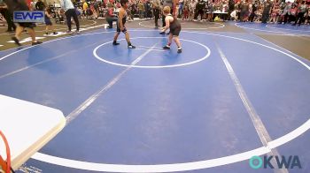 83 lbs Quarterfinal - Kayson Dougherty, Sperry Wrestling Club vs ISAI RUIZ, Fayetteville Youth Wrestling Club