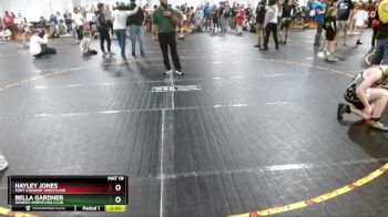 110/115/120 Round 2 - Bella Gardner, Genesis Wrestling Club vs Hayley Jones, Fort Stewart Wrestling