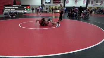 157 lbs Round 5 - Killian Kelly, New London vs Carver Goehring, Van Buren County