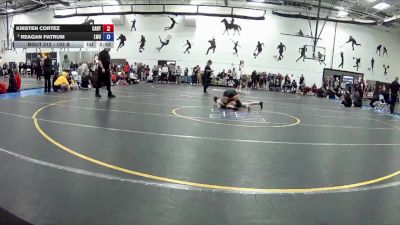 103 B Cons. Round 2 - Kirsten Cortez, Carthage College vs Reagan Patrum, Lindsey Wilson University