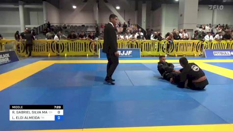 RODRIGO GABRIEL SILVA MARIANI vs LEONARDO ELOI ALMEIDA 2023 American National IBJJF Jiu-Jitsu Championship