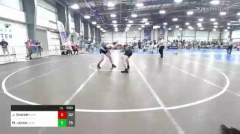 195 lbs Rr Rnd 1 - Justin Onstott, Michigan Gold Pitbulls vs Michael Jones, Cedar Cliff