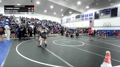 190 lbs Champ. Round 3 - Izabella Tovar, Foothill/Santa Ana vs Vanessa Gomez, Franklin
