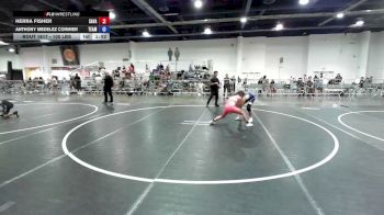 100 lbs Semifinal - Herra Fisher, Savage House WC vs Anthony Medelez Cormier, Team Aggression