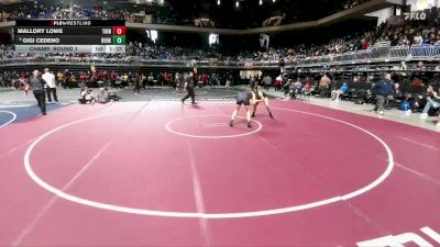 6A 152 lbs Champ. Round 1 - GiGi Cedeno, Richardson Berkner vs Mallory Lowe, Euless Trinity