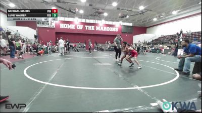 61 lbs Rr Rnd 4 - Michael Mairel, Perry Wrestling Academy vs Luke Walker, Piedmont