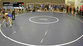 140 lbs Cons. Round 1 - Stella Chatman, Crook County vs Karlie Yaroma, Thurston
