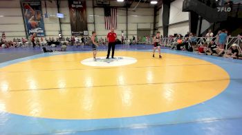 100 lbs Rr Rnd 3 - Michael Newton, Mayo Quanchi vs Gabe Oberman, Buffalo Valley Wrestling Club - Black