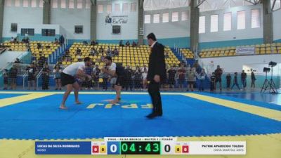 LUCAS DA SILVA RODRIGUES vs PATRIK APARECIDO TOLEDO 2026 FPJJ Campeonato Paulista Sem Kimono