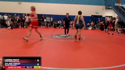 285 lbs Round 2 - Landen Pratt, Hawk Wrestling Club vs Dylann Ashley, Weiser Wrestling