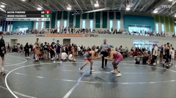 138 lbs Champ. Round 1 - Jacob Fuentes, AAWA vs Jessie Pacheco, Kongkrete Wrestling Academy