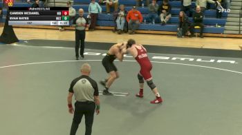 197 lbs Finals (2 Team) - Camden McDanel, Nebraska vs Evan Bates, Missouri