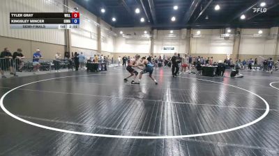 165 lbs Semifinal - Tyler Gray, Wellington vs Kingsley Mincer, SOWA